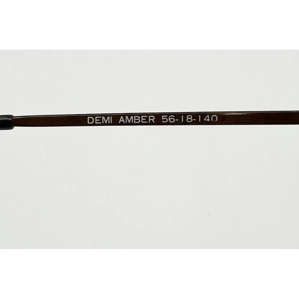 Zimco Carbon H Eyeglasses Mens Brown Aviator Frames 56-18-140